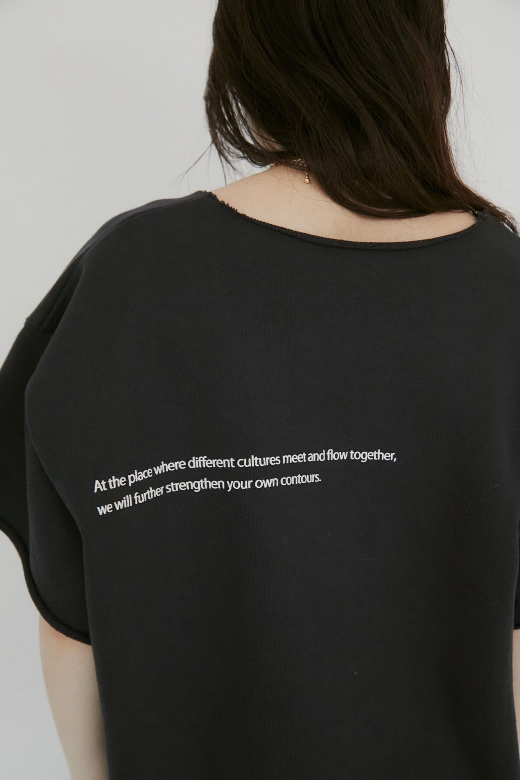 Cut-Off Logo Sweat w/ LILLY DEL SALONE