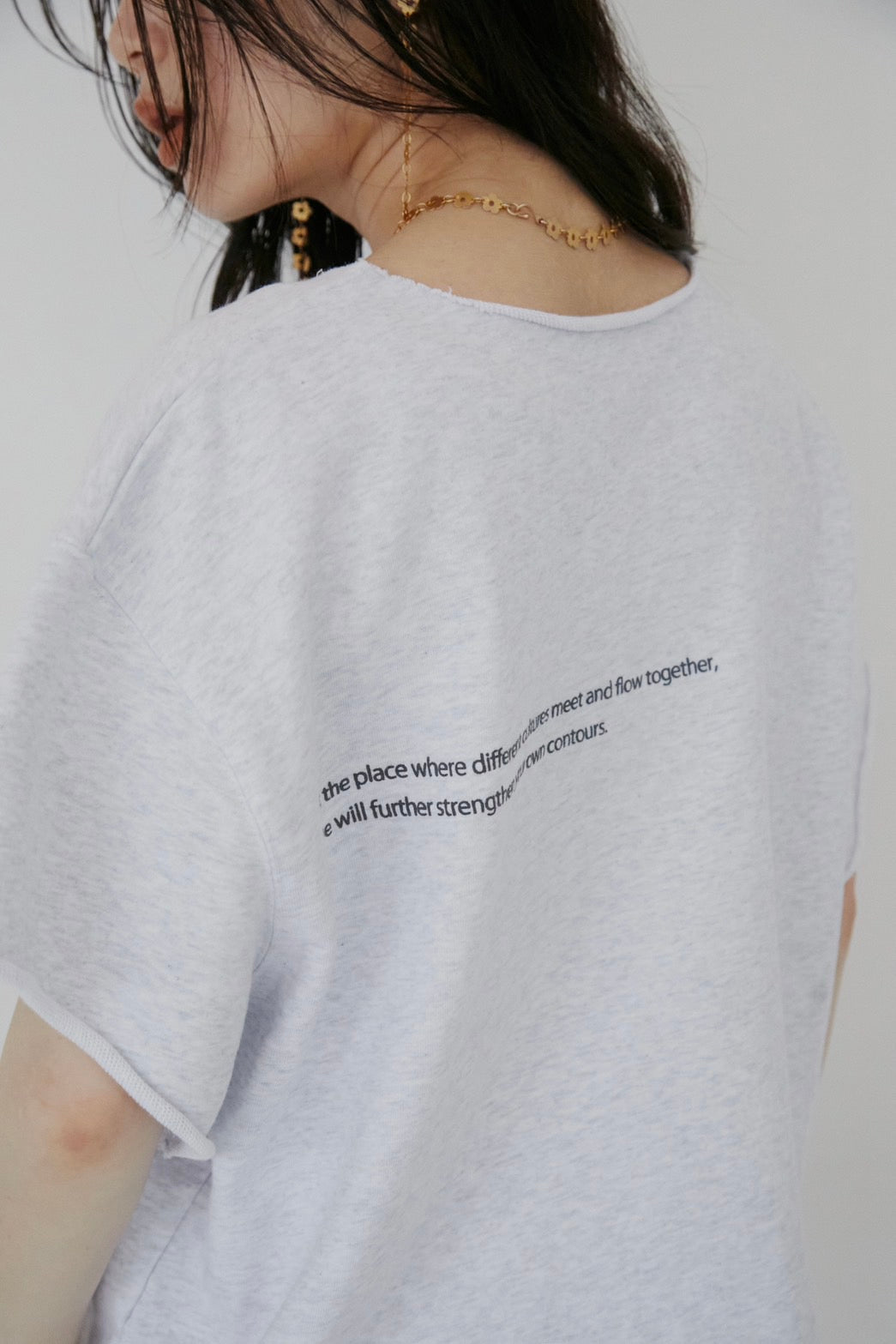 Cut-Off Logo Sweat w/ LILLY DEL SALONE