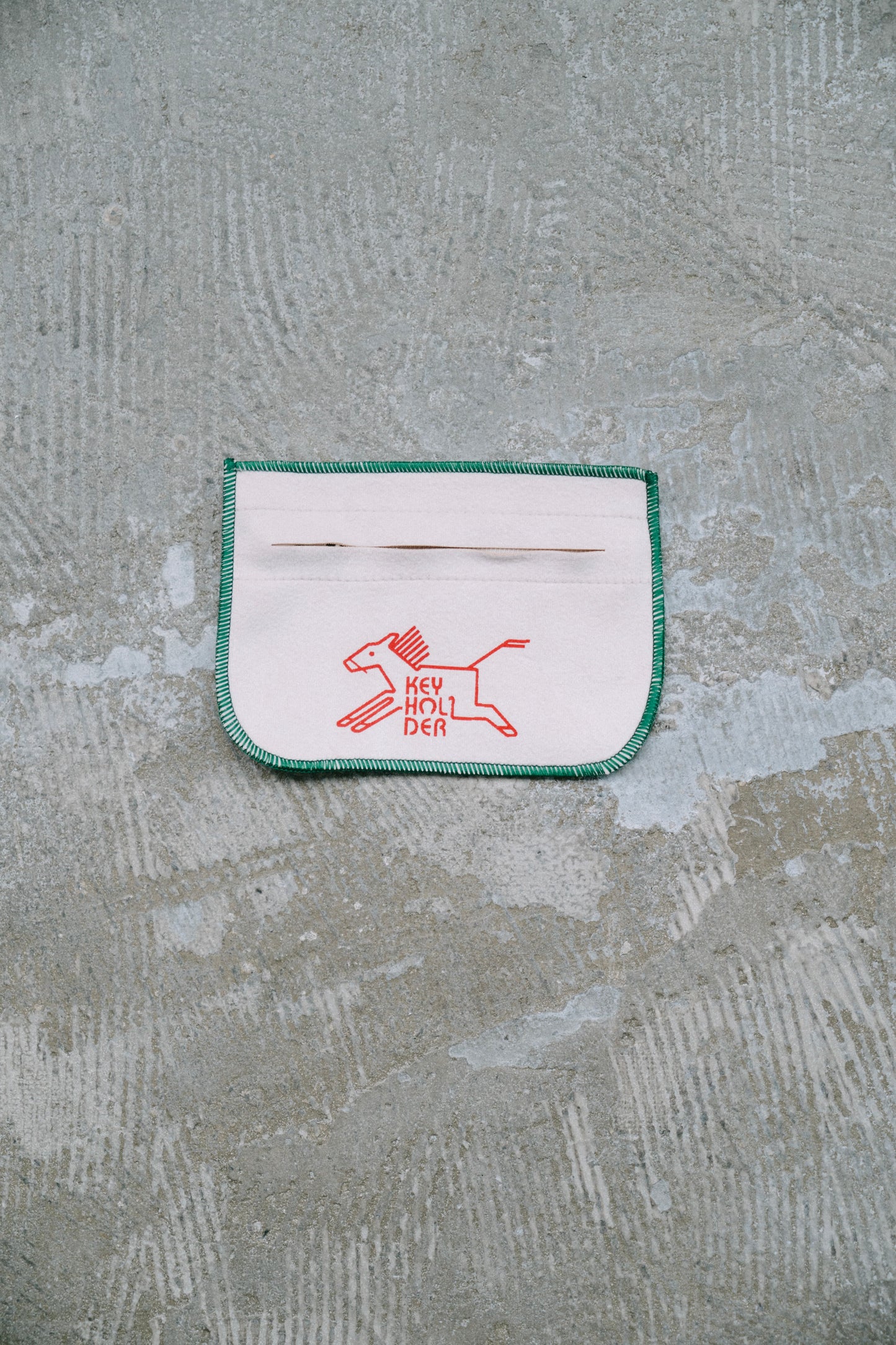 SEMICIRCULAR - ETCHED METAL BROOCH
