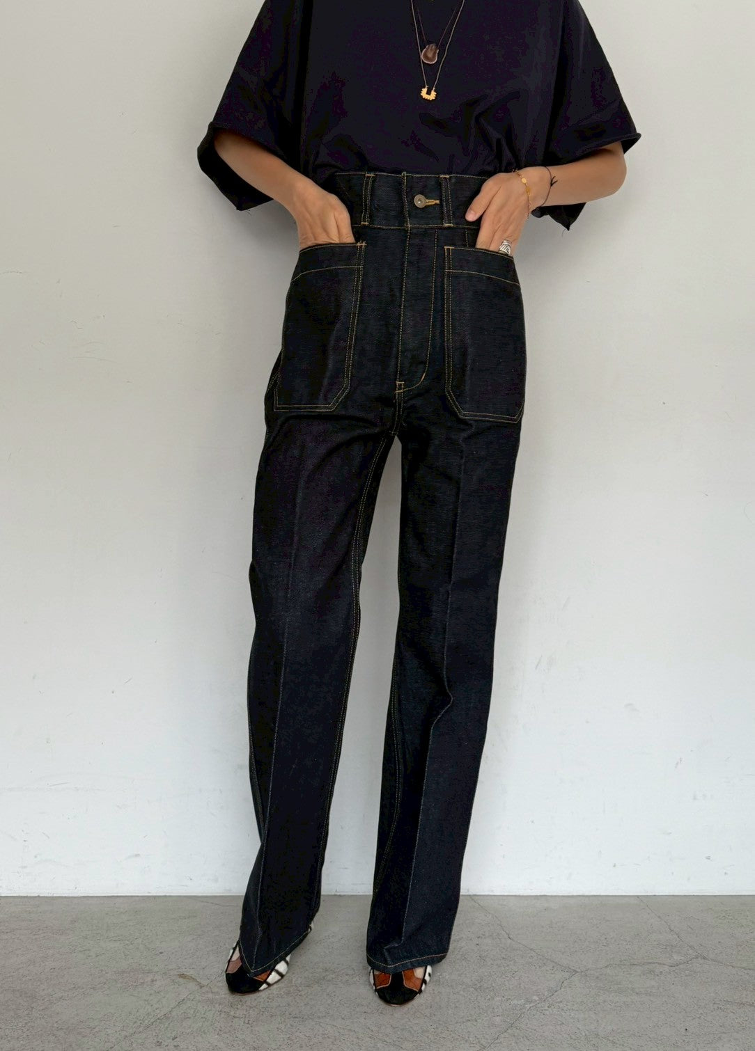 13oz Indigo Denim - One Wash
