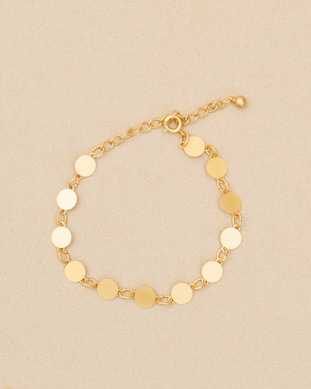 CIRCLE - ETCHED METAL BRACELET w/ LILLY DEL SALONE