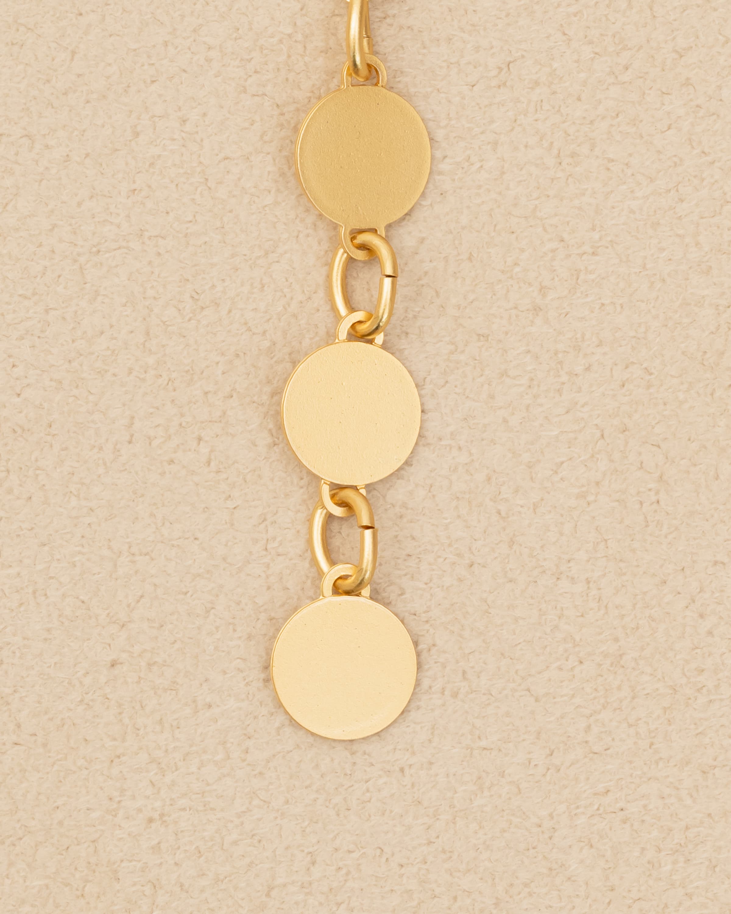 CIRCLE - ETCHED METAL EARRINGS 5-PIECE