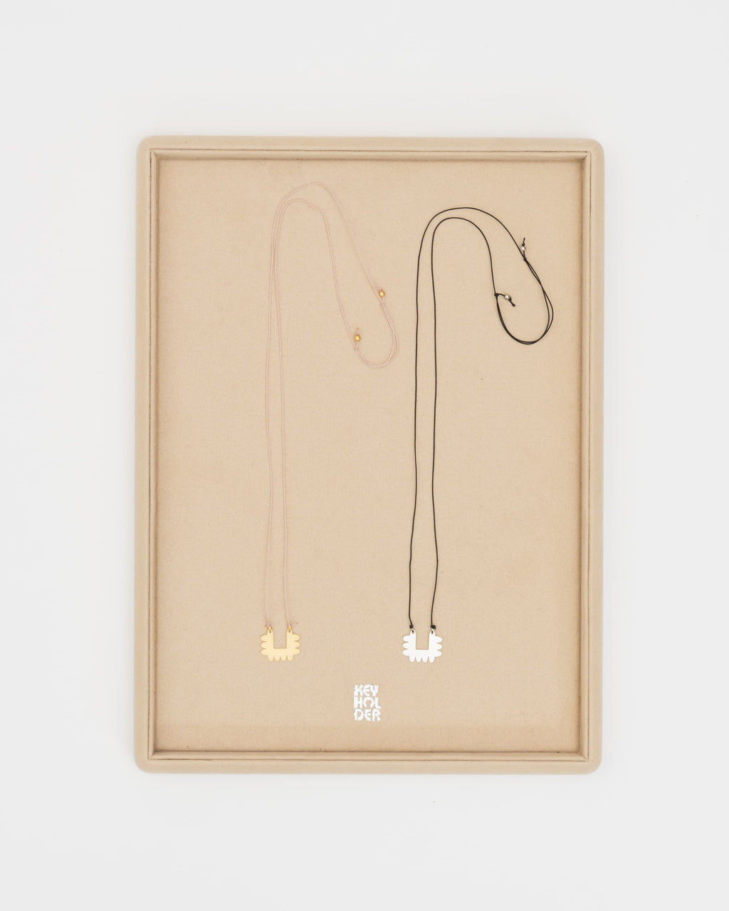 SCALLOPE - ETCHED METAL NECKLACE
