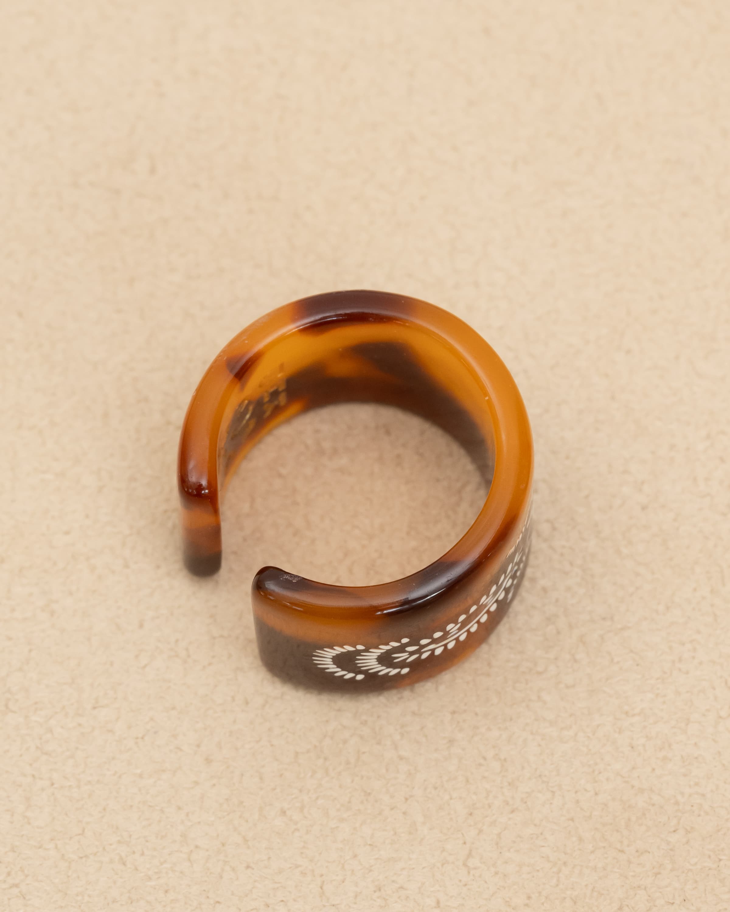 PERSIAN RUG GEOMETRIC PATTERN RING
