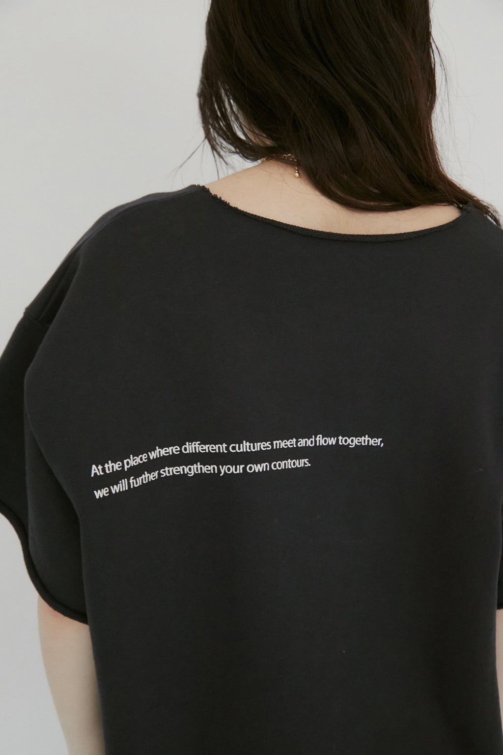 Cut-Off Logo Sweat w/ LILLY DEL SALONE