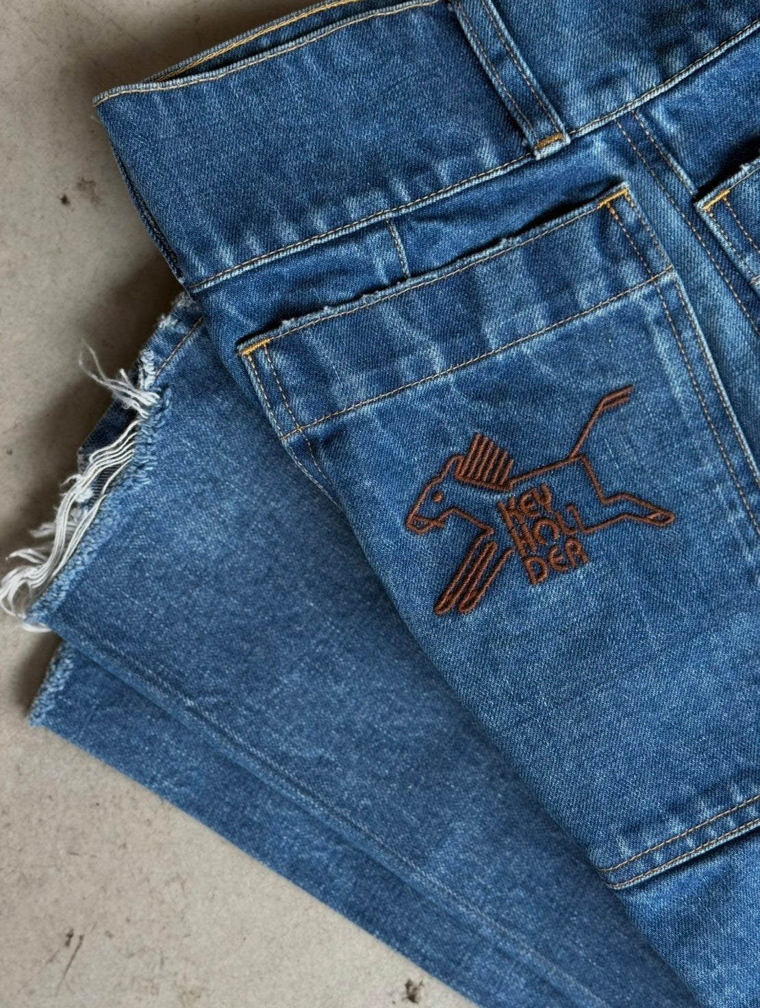 13oz Indigo Denim - Vintage – KEYHOLDER