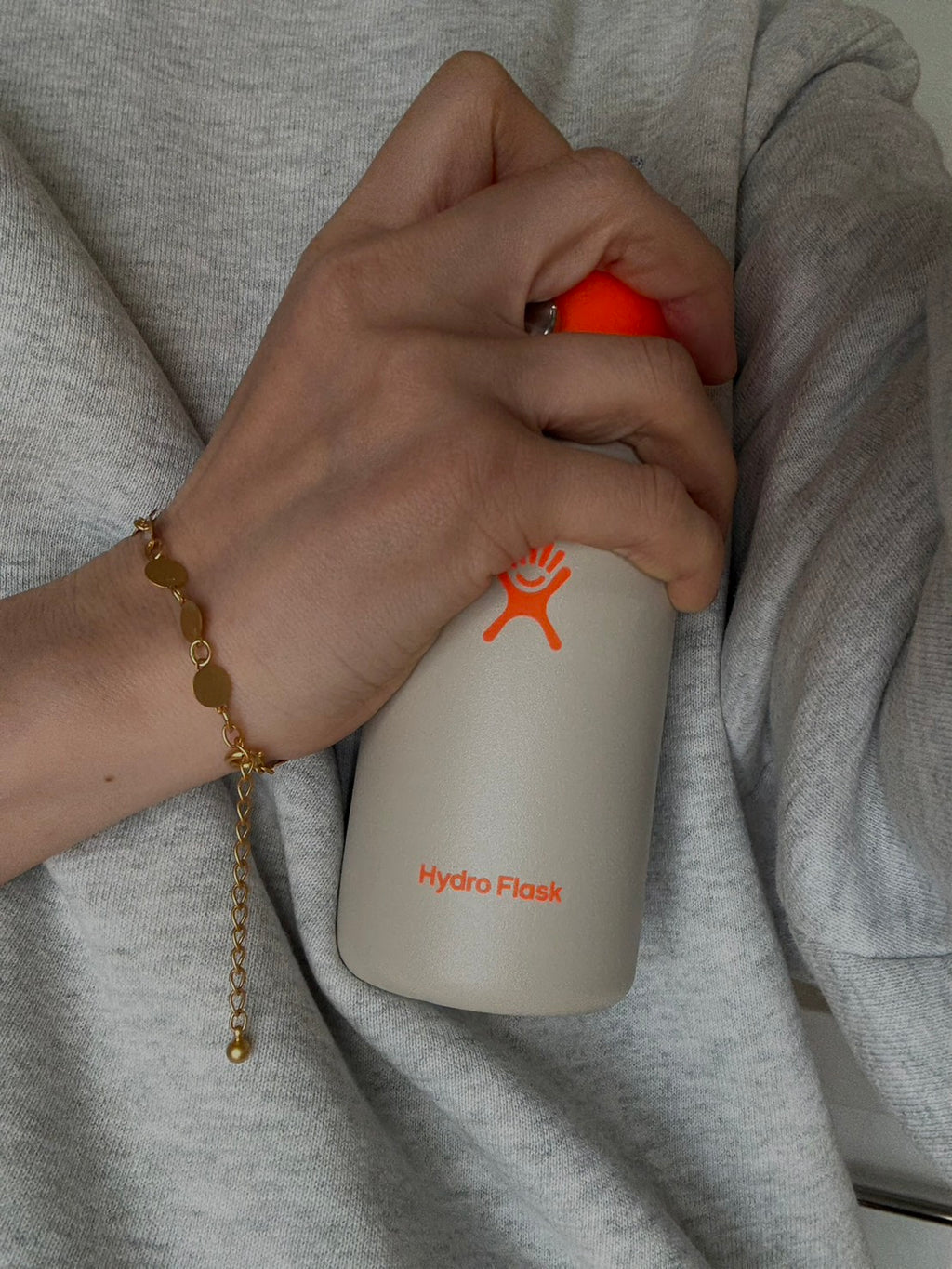 CIRCLE - ETCHED METAL BRACELET w/ LILLY DEL SALONE